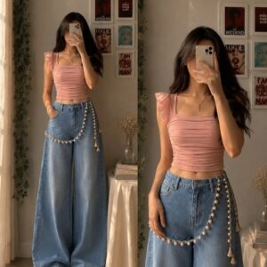 blush pink outfit inspo 🌸